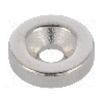 Magnet neodim, 3mm, 12mm, ELESA+GANTER - GN 55.1-ND-12-3.5-3