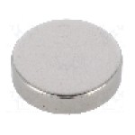 Magnet neodim, 3mm, 12mm, ELESA+GANTER - GN 55.2-ND-12-3