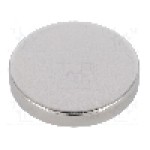 Magnet neodim, 3mm, 18mm, ELESA+GANTER - GN 55.2-ND-18-3