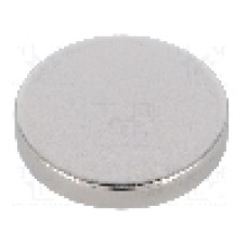Magnet neodim, 3mm, 18mm, ELESA+GANTER - GN 55.2-ND-18-3