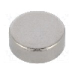 Magnet neodim, 3mm, 8mm, ELESA+GANTER - GN 55.2-ND-8-3