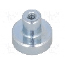 Magnet neodim, 4.5mm, 13mm, M3, ELESA+GANTER - GN 50.2-ND-13-M3