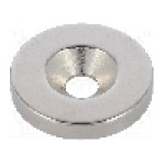 Magnet neodim, 4mm, 24mm, ELESA+GANTER - GN 55.1-ND-24-5.5-4
