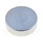 Magnet neodim, 6mm, 20mm, ELESA+GANTER - GN 50.1-ND-20
