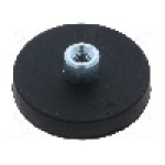 Magnet neodim, 6mm, 22mm, M4, ELESA+GANTER - GN 51.2-ND-22
