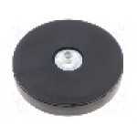 Magnet neodim, 6mm, 31mm, M5, ELESA+GANTER - GN 51.5-ND-31