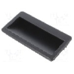 Maner ABS, 56.3mm, neagra, MENTOR - 3233.2003