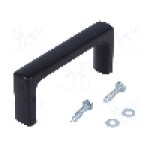 Maner ABS, 75mm, neagra, MENTOR - 250.663