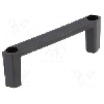 Maner PC + ABS (UL), 83.4mm, neagra, FIX&FASTEN - 