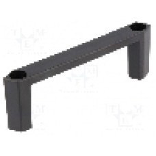 Maner PC + ABS (UL), 83.4mm, neagra, FIX&FASTEN - 