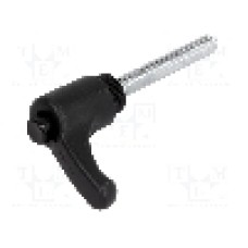 Maner ajustabil, 30mm, ELESA+GANTER - ERX.30 P-M6X40-C1