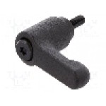 Maner ajustabil, 30mm, ELESA+GANTER - GN 300-30-M4-12-SW