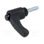 Maner ajustabil, 44mm, ELESA+GANTER - ERX.44 P-M5X16-C1