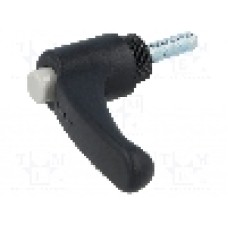 Maner ajustabil, 44mm, ELESA+GANTER - ERX.44 P-M5X16-C3