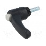 Maner ajustabil, 44mm, ELESA+GANTER - ERX.44 P-M6X16-C3