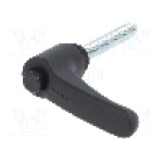 Maner ajustabil, 44mm, ELESA+GANTER - ERX.44 P-M6X40-C1