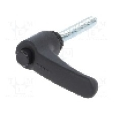 Maner ajustabil, 44mm, ELESA+GANTER - ERX.44 P-M6X40-C1