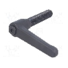 Maner ajustabil, 92mm, ELESA+GANTER - GN 300-92-M16-80-SW