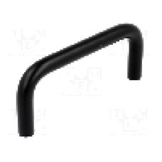 Maner aluminiu, 100mm, neagra, MENTOR - 3280.1603