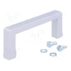 Maner aluminiu, 102mm, gri, MENTOR - 268.02