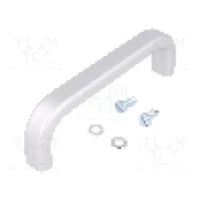 Maner aluminiu, 130mm, gri, MENTOR - 277.3