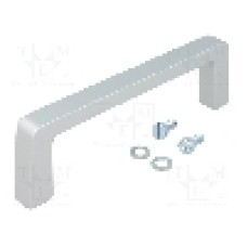 Maner aluminiu, 134mm, gri, MENTOR - 268.3