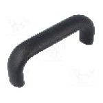 Maner aluminiu, 145mm, neagra, ELESA+GANTER - GN 565-26-128-SW Maner aluminiu, 145mm, neagra, ELESA+GANTER - GN 565-26-128-SW