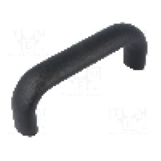 Maner aluminiu, 145mm, neagra, ELESA+GANTER - GN 565-26-128-SW Maner aluminiu, 145mm, neagra, ELESA+GANTER - GN 565-26-128-SW