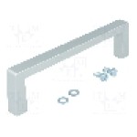 Maner aluminiu, 146.5mm, gri, MENTOR - 268.03