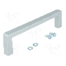 Maner aluminiu, 146.5mm, gri, MENTOR - 268.03