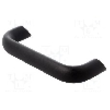 Maner aluminiu, 177mm, neagra, ELESA+GANTER - GN565.2-26-160-SW