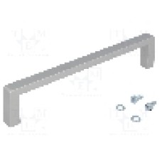 Maner aluminiu, 191mm, gri, MENTOR - 268.04