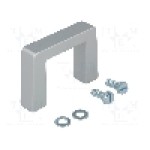 Maner aluminiu, 57.5mm, gri, MENTOR - 268.01