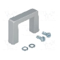 Maner aluminiu, 57.5mm, gri, MENTOR - 268.01