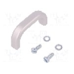 Maner aluminiu, 63mm, gri, MENTOR - 277.1