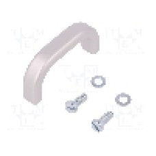 Maner aluminiu, 63mm, gri, MENTOR - 277.1