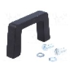 Maner aluminiu, 69mm, neagra, MENTOR - 3268.1103