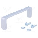 Maner aluminiu, 98mm, gri, MENTOR - 3271.1091