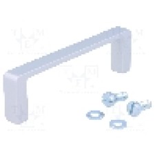 Maner aluminiu, 98mm, gri, MENTOR - 3271.1091