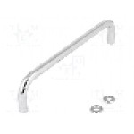 Maner oţel, cromata, ELESA+GANTER - GN 425-10-180-CR