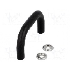 Maner oţel, neagra, ELESA+GANTER - GN 425-8-55-SW