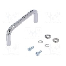 Maner oţel cromat, 100mm, cromata, MENTOR - 270.6