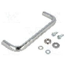 Maner oţel cromat, 120mm, cromata, MENTOR - 270.3