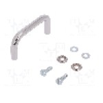 Maner oţel cromat, 55mm, cromata, MENTOR - 270.1