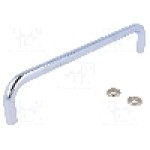 Maner oţel cromat, cromata, ELESA+GANTER - GN 425-10-200-CR