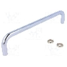 Maner oţel cromat, cromata, ELESA+GANTER - GN 425-10-200-CR