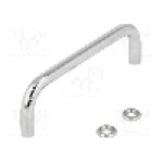 Maner oţel cromat, cromata, ELESA+GANTER - GN 425-8-100-CR Maner oţel cromat, cromata, ELESA+GANTER - GN 425-8-100-CR