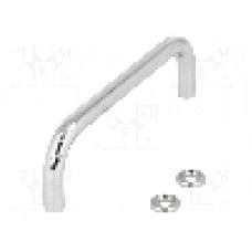 Maner oţel cromat, cromata, ELESA+GANTER - GN 425-8-128-CR