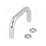 Maner oţel cromat, cromata, ELESA+GANTER - GN 425-8-55-CR