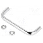 Maner oţel cromat, cromata, ELESA+GANTER - GN 425-8-88-CR